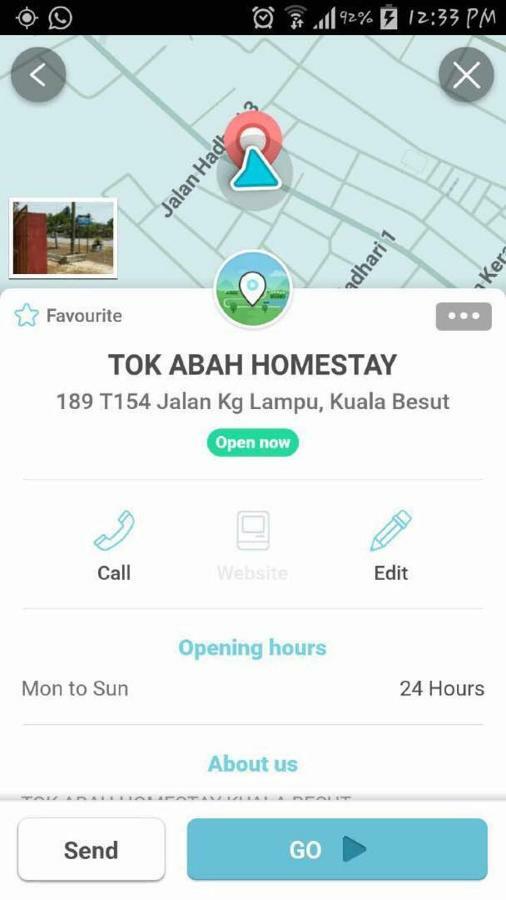 Homestay Tok Abah Kuala Besut Extérieur photo